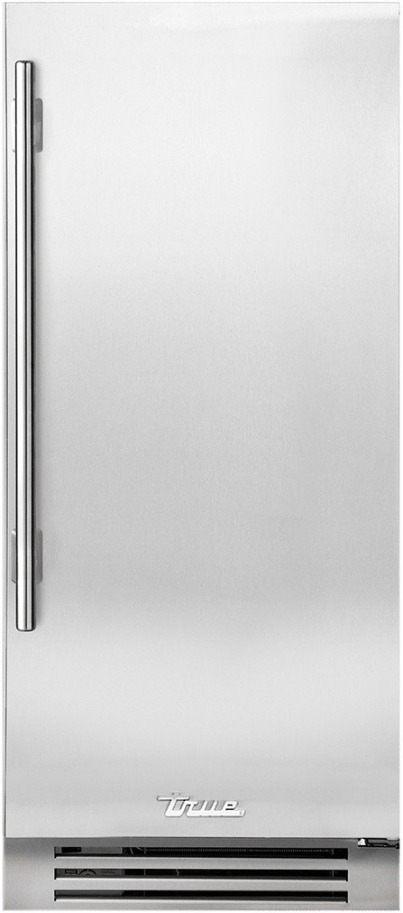 True Residential 15 Stainless Steel Right-Hinge Clear Ice Machine