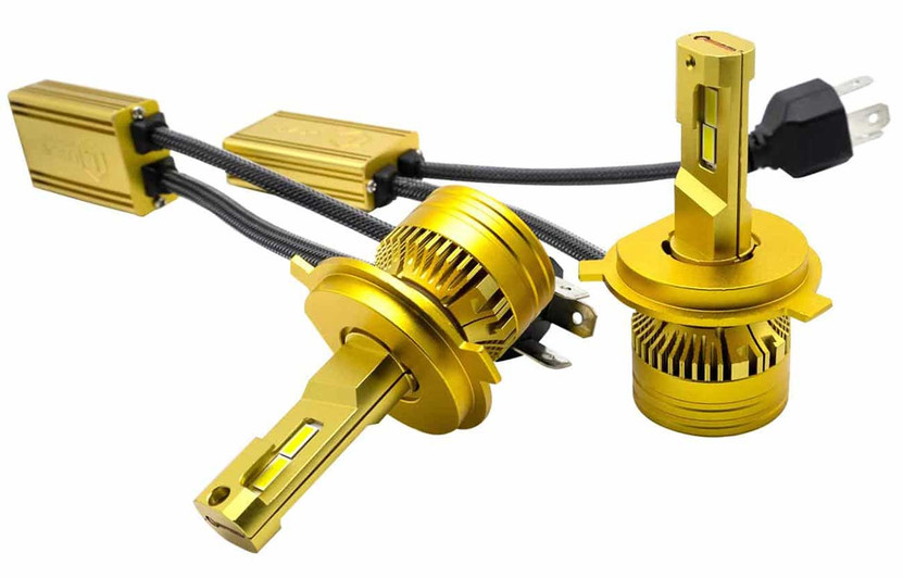 Lucas Lighting Replacement LED Headlight Bulbs L3 Series H4