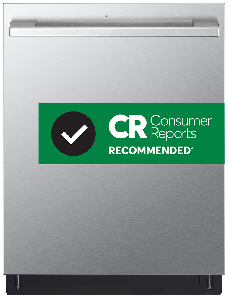 LG STUDIO 24-Inch Top Control Wi-Fi Enabled Dishwasher in PrintProof Stainless Steel