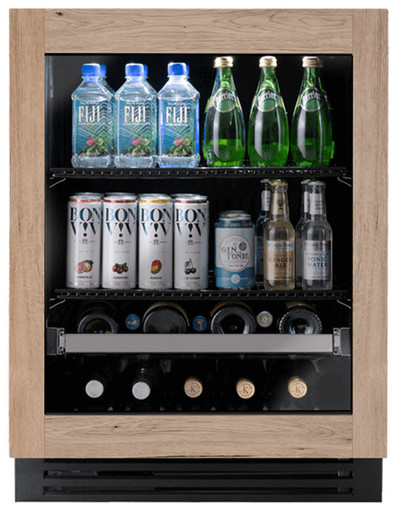True Residential 5 Cu. Ft. Undercounter Beverage Center Right-Hinge 24-Inch Wide in Panel Ready Frame