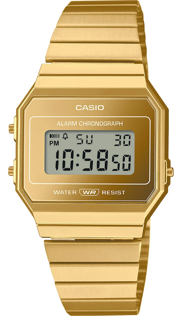 Casio Vintage Watch 35.5mm with Gold Dial