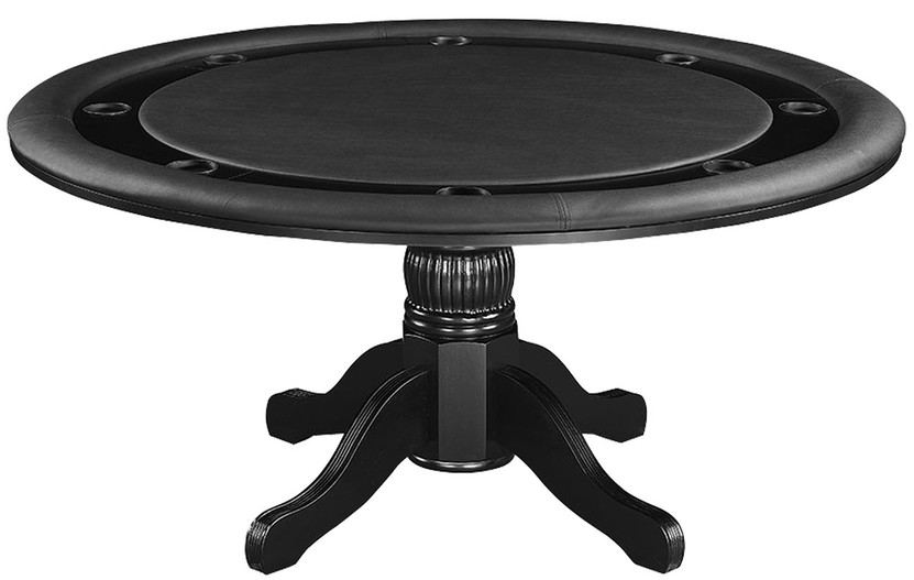 RAM Game Room 60 Black 2 In 1 Game Table