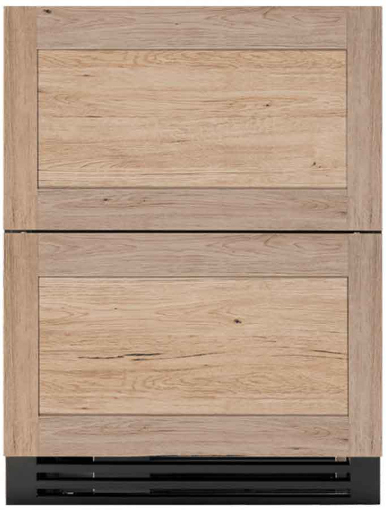 True Residential ADA Height 24 Overlay Panel Undercounter Refrigerator Drawers