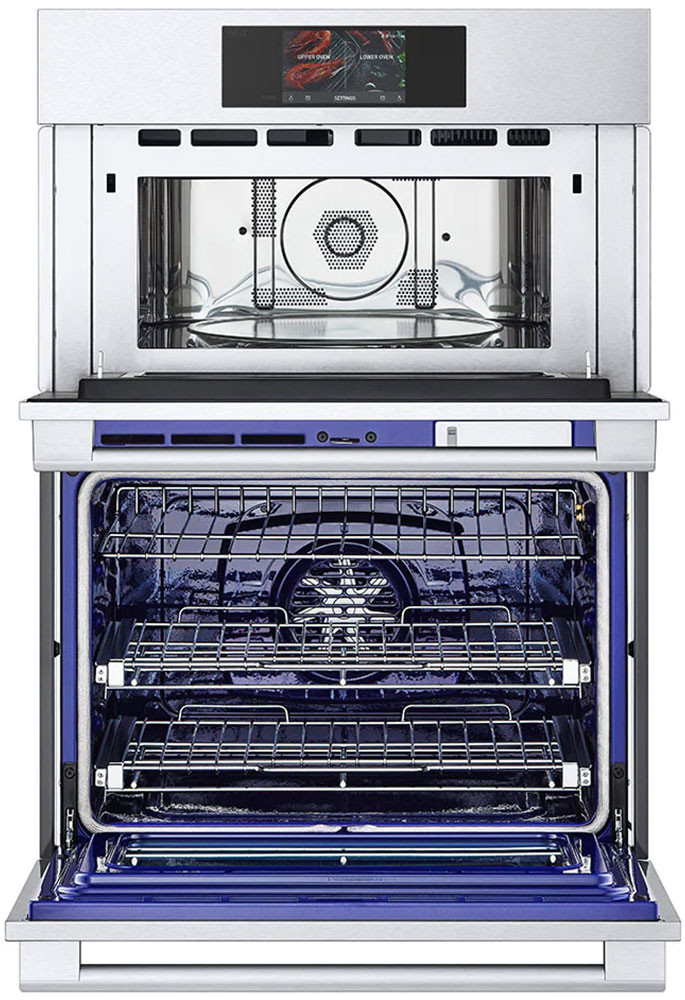 LG STUDIO 6.4 Cu. Ft. Stainless Steel Combination Double Wall Oven With Air Fry