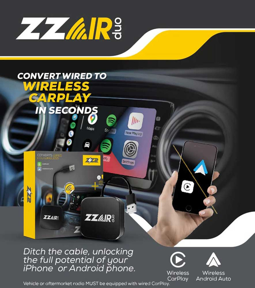 ZZ-2 Wireless Android Auto  CarPlay Adapter