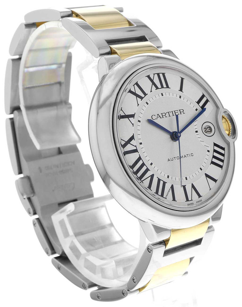 Cartier Pre-Owned Ballon Bleu Watch 42mm with Silver Dial