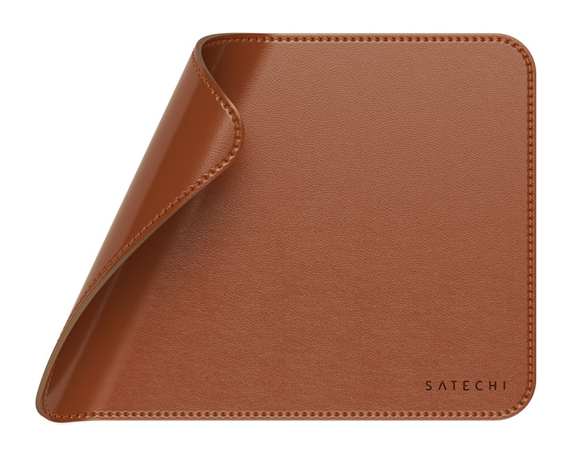 Satechi Vegan-Leather Premium Mouse Pad in Brown
