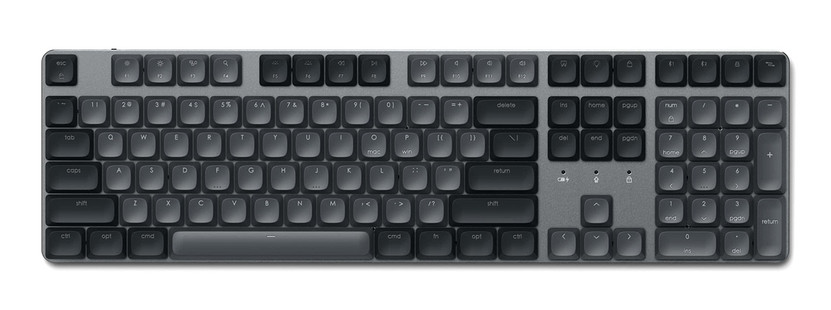 Satechi SM3 Slim Mechanical Backlit Bluetooth Keyboard in Dark