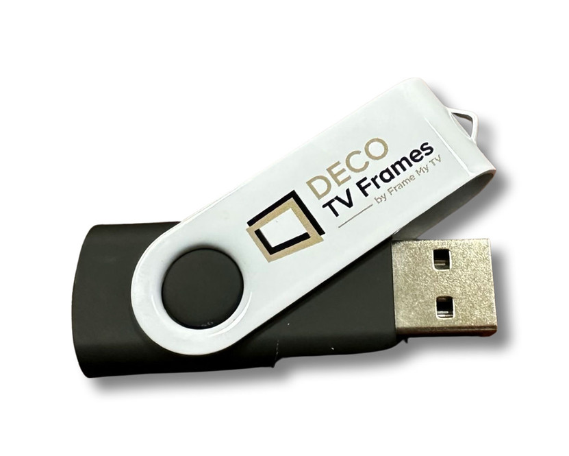 Frame My TV Digital Art Collection USB