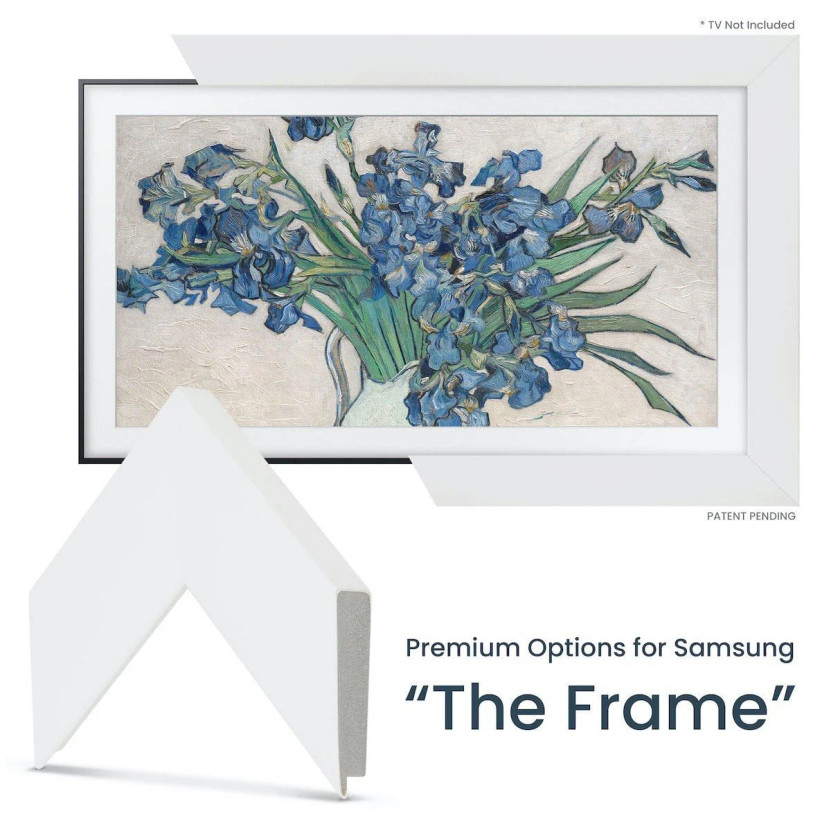 Frame My TV Samsung The Frame 32 Premiere Frame In Gloss White