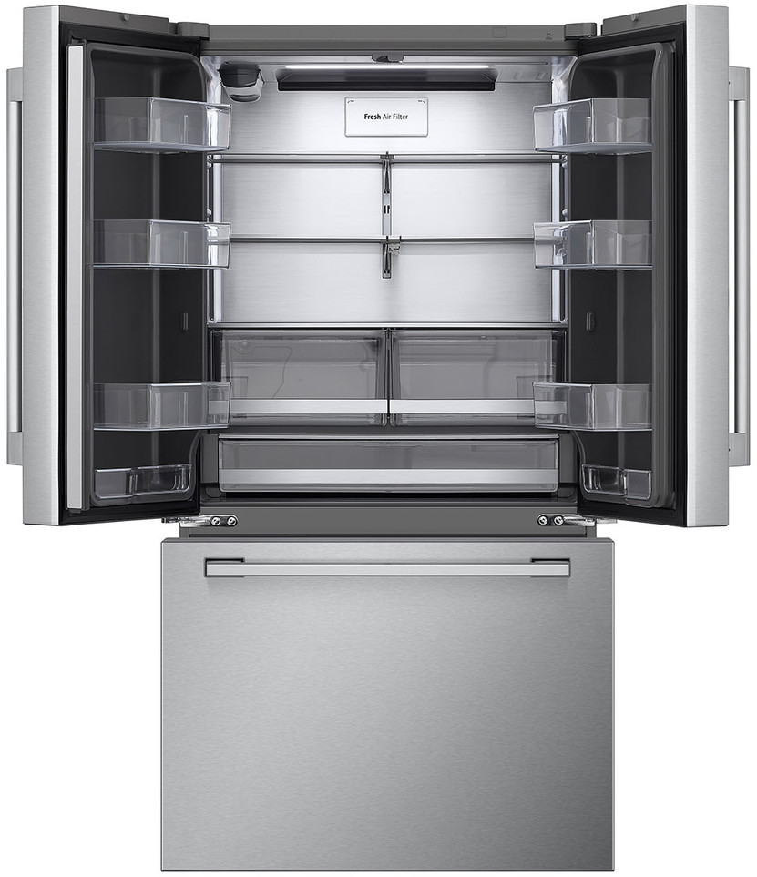 LG STUDIO 27 Cu. Ft. Counter-Depth 3-Door French Door Refrigerator 36-Inch Wide in PrintProof Stainless Steel