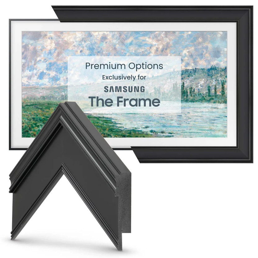 Frame My TV Samsung The Frame 75 Premiere Frame In Black