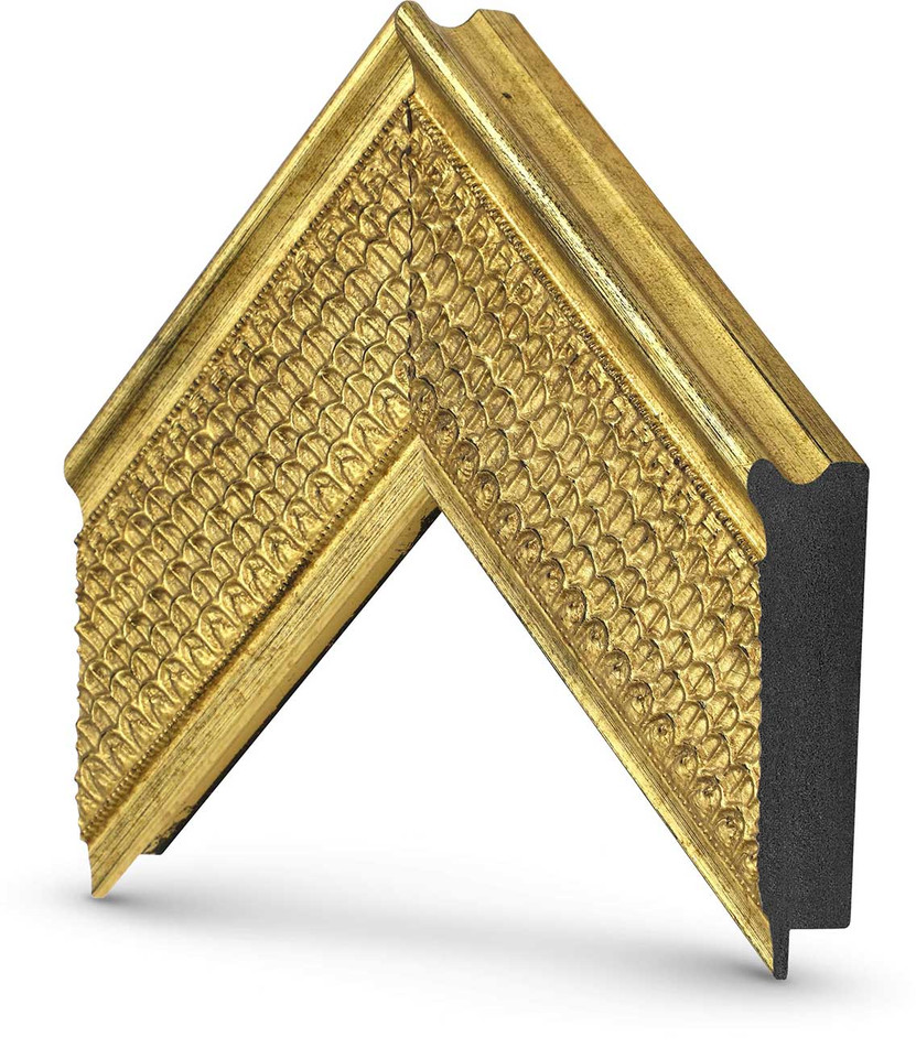 Frame My TV Samsung The Frame 65 Premiere Frame in Gatsby Gold