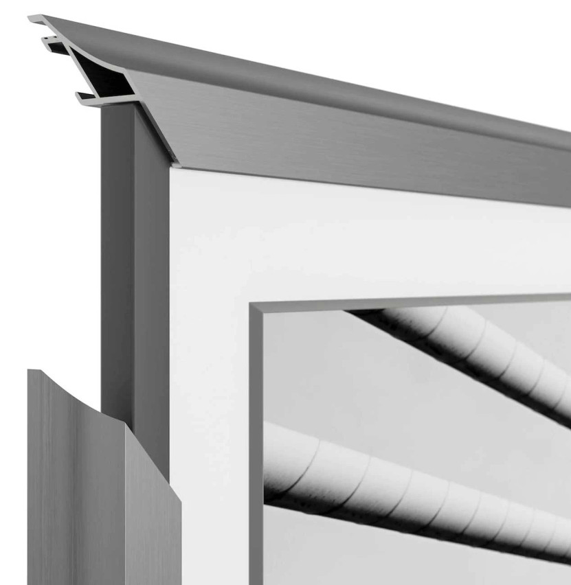 Frame My TV Samsung The Frame 75 Alloy Scoop Frame In Graphite