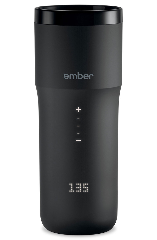 Ember 12 Oz. Ember Travel Mug 2 Plus Temperature Control Smart Travel Mug In Black