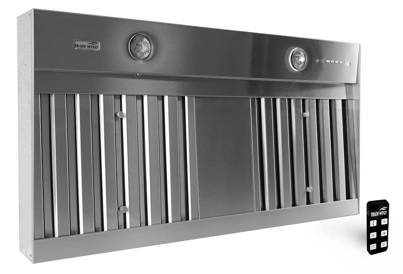 Trade-Wind VSL 400 RC Range Hood Liner With Remote Control 60-Inch in Stainless Steel