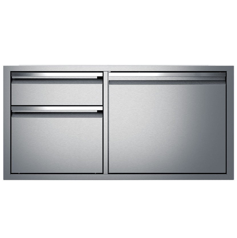 Twin Eagles 42-Inch 2-Drawer-Door Combo in Stainless Steel