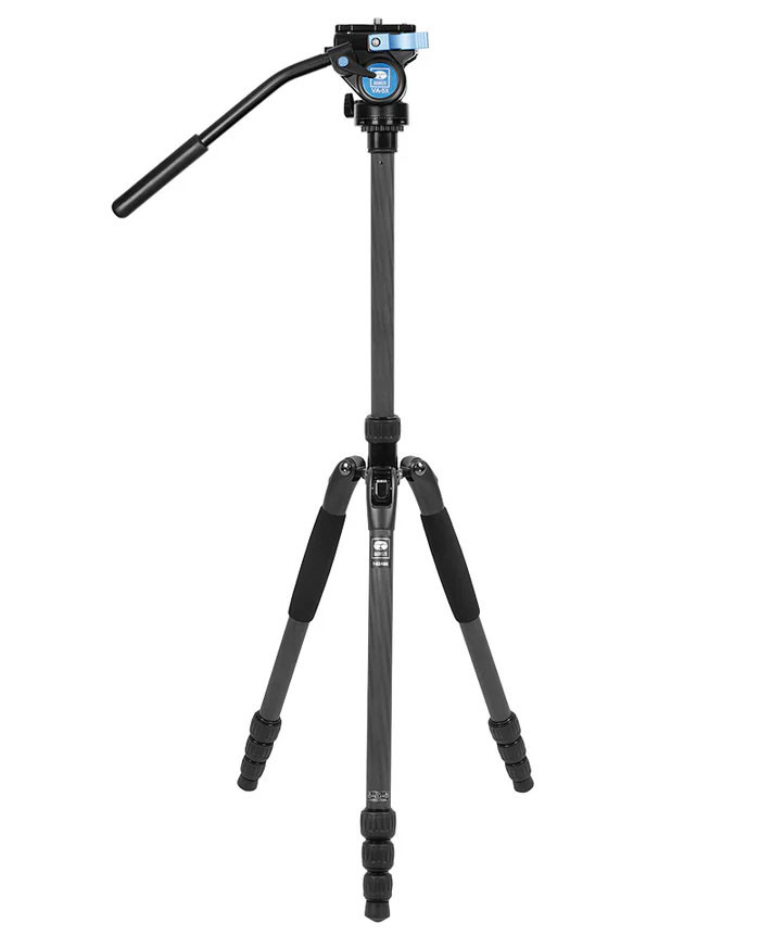 SIRUI T-024SK Carbon Fiber Tripod with VA-5X Compact Fluid Video Head