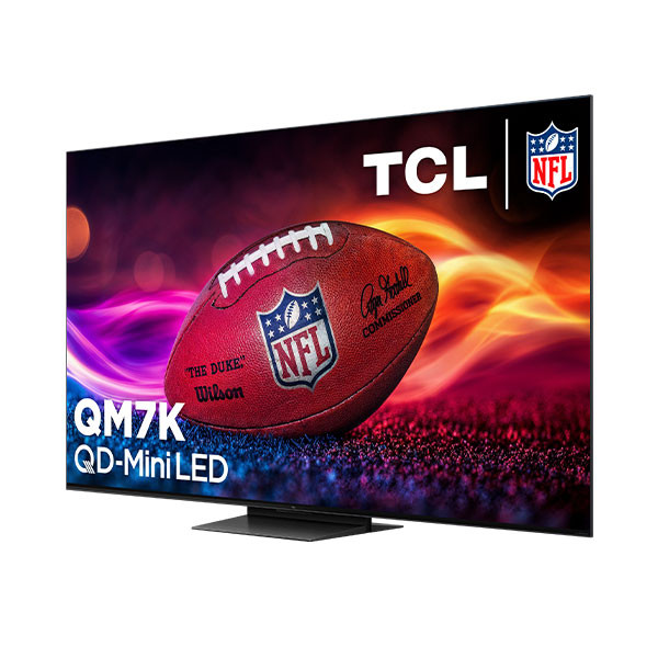 TCL QM7K Series QD-Mini QLED TV 65-Inch 4K Smart with Google TV in Black