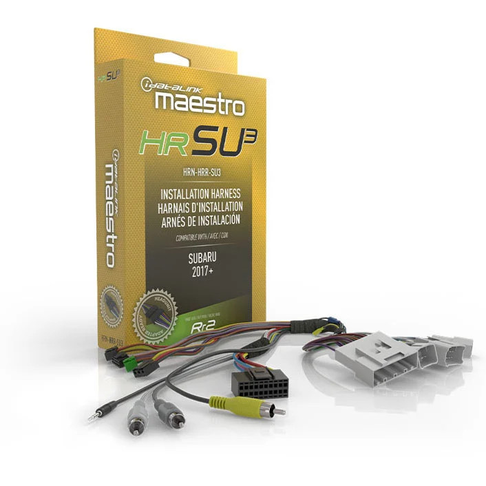 Firstech Maestro SU3 T-Harness for Select Subaru Models 2017 to 2020