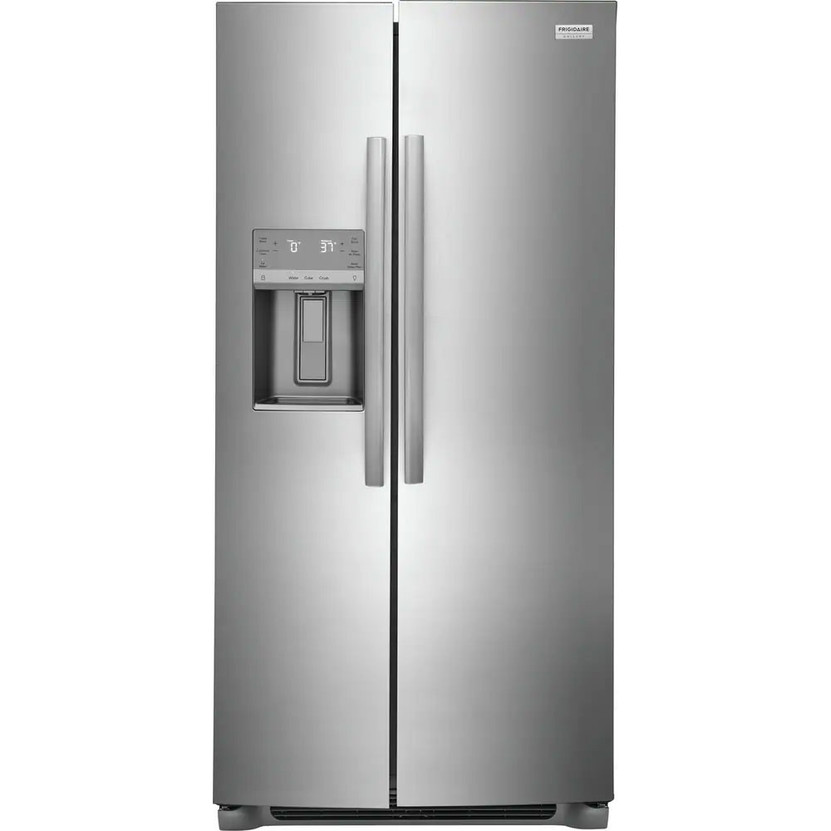 Frigidaire Gallery 22.3 Cu. Ft. Side-By-Side Refrigerator 33-Inch Wide in Smudge-Proof Stainless Steel
