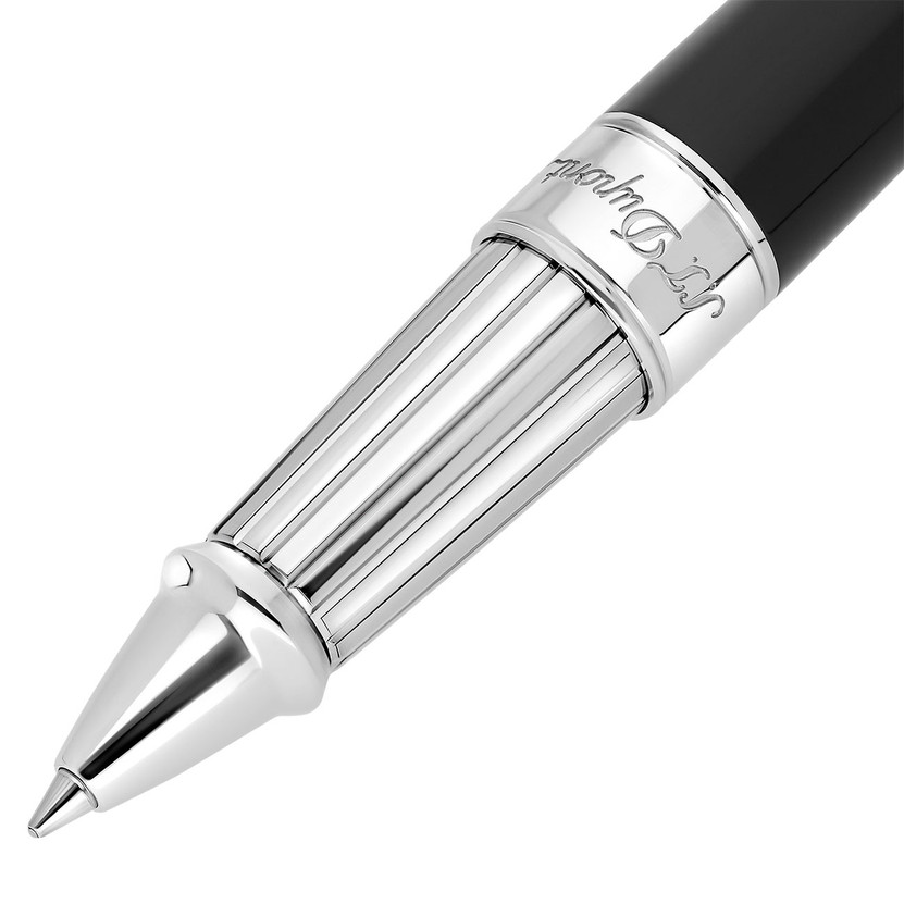 S.T. Dupont Line D Eternity Joker Rollerball Pen in Shiny Black Palladium
