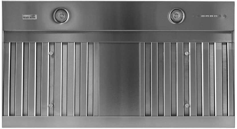 Trade-Wind VSL400 RC Designer Series Range Hood Liner 48-Inch in Stainless Steel