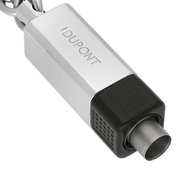 S.T. Dupont Double Puncher in Black Lacquer Chrome