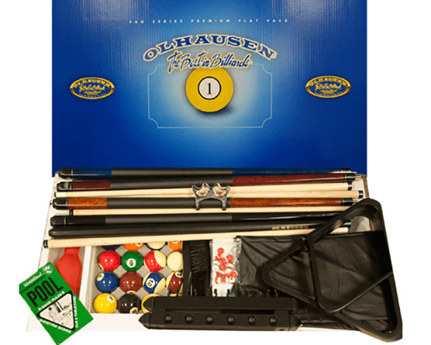 Olhausen Accessories - Billiard Deluxe Gold Kit