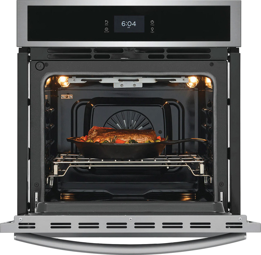 Frigidaire Gallery ADA 27 Smudge-Proof Stainless Steel Single Electric Wall Oven With Total Convection