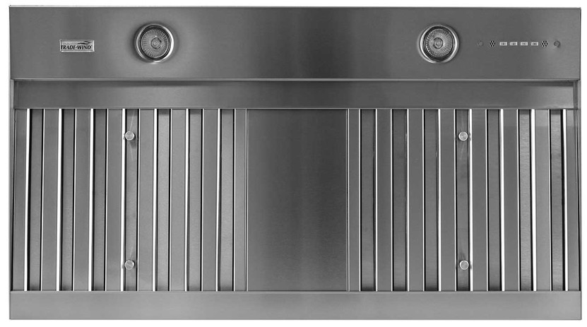 Trade-Wind VSL400 RC Designer Series Range Hood Liner 390 CFM 30-Inch in Stainless Steel