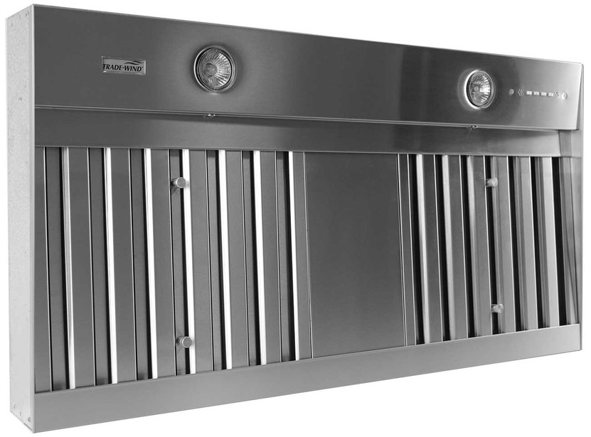 Trade-Wind VSL400 RC Designer Series Range Hood Liner 390 CFM 36-Inch in Stainless Steel