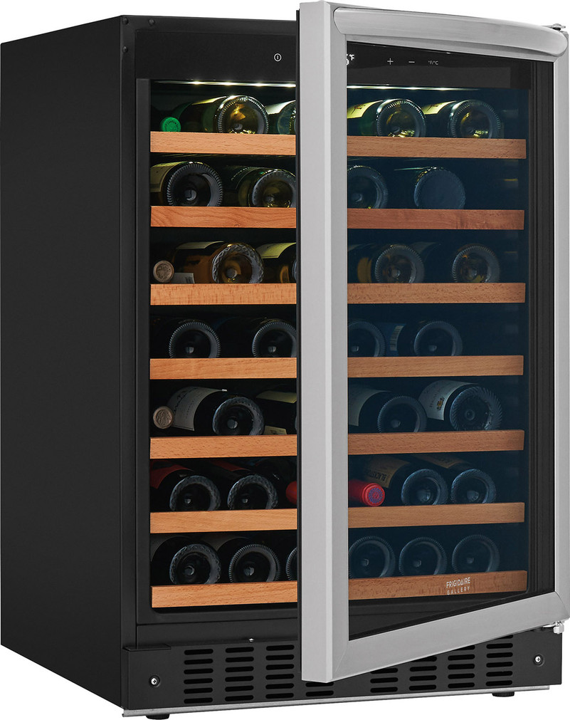 Frigidaire Gallery 5.3 Cu. Ft. Wine Cooler 24-Inch Wide in Stainless Frame