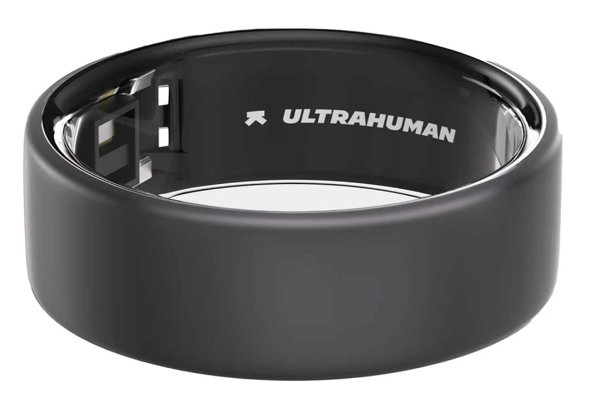 Ultrahuman Ring AIR Smart Ring Size 8 in Matte Grey