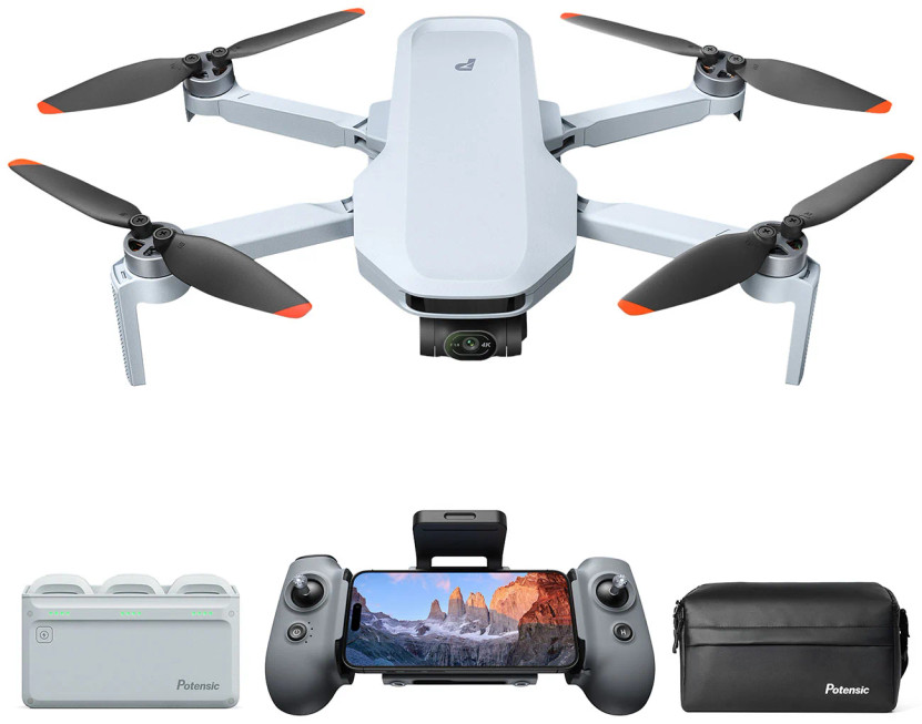 Potensic ATOM 2 Drone 8K with AI Tracking and HDR Fly More Combo