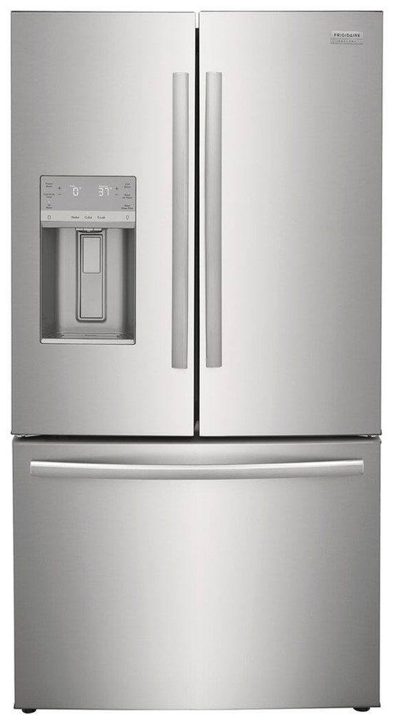 Frigidaire Gallery 23 Cu. Ft. Counter-Depth French Door Refrigerator 36-Inch Wide in Smudge-Proof Stainless Steel (1)