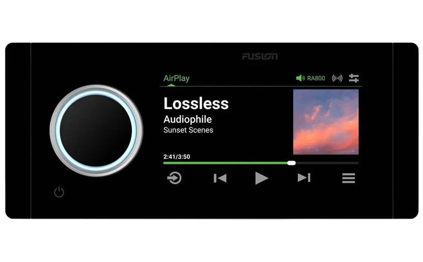 Fusion Apollo MS-RA800 Marine Stereo with Lossless Audio