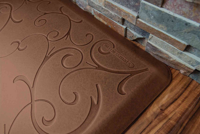 Antique Light WellnessMats Premium Anti-Fatigue Mat Bella