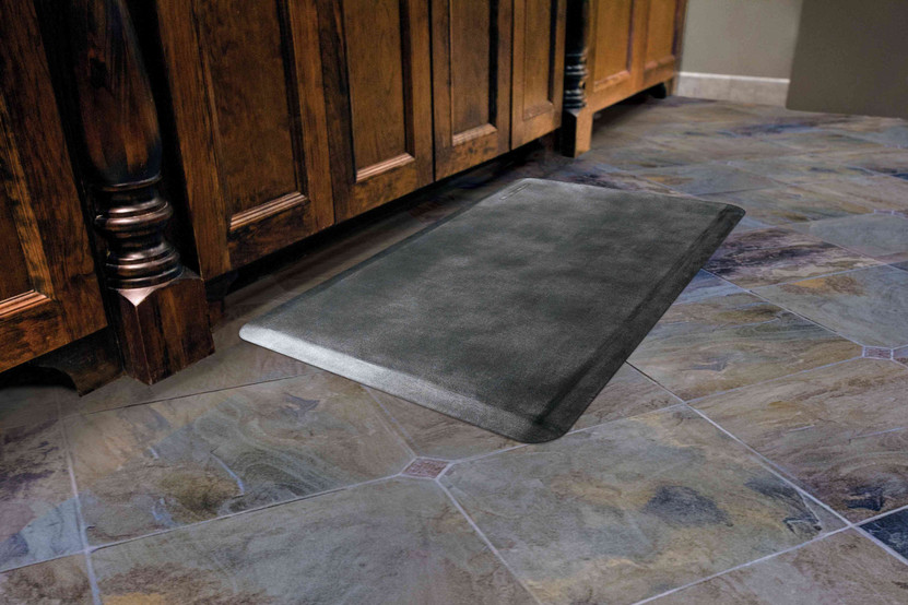 Onyx WellnessMats Premium Anti-Fatigue Mat Linen