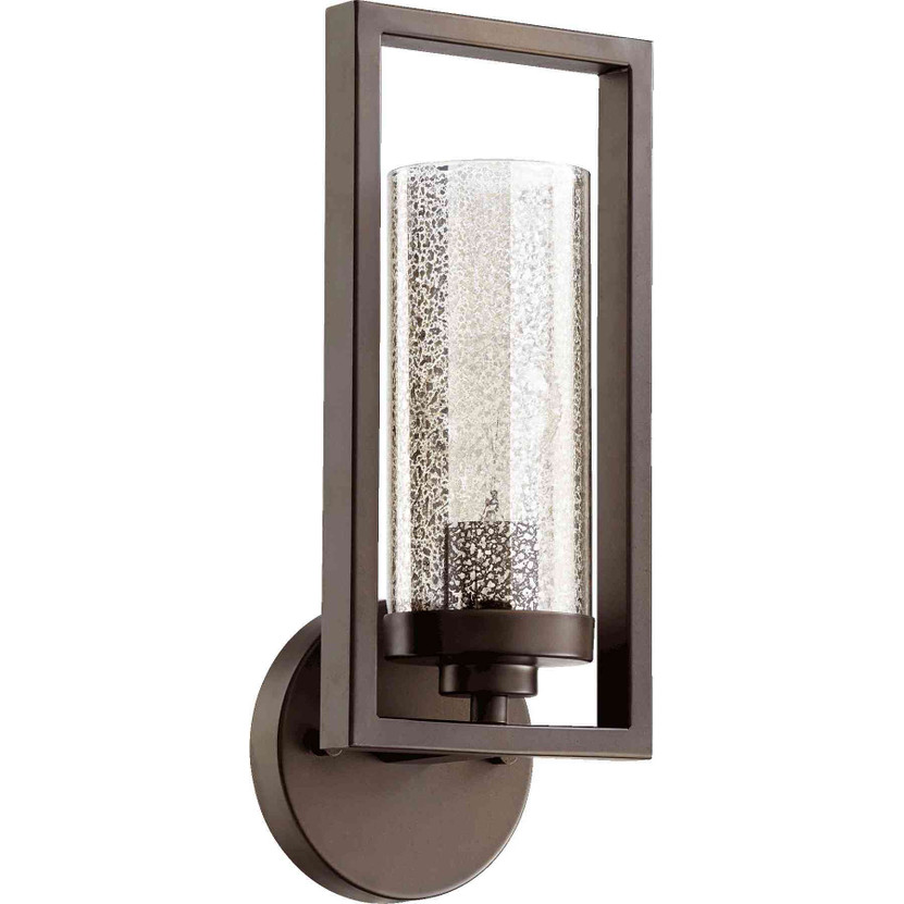 Transitional Julian 1 Light Wall Mount In Oiled Bronze
