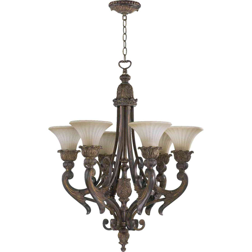 Madeleine Chandelier in Corsican Gold