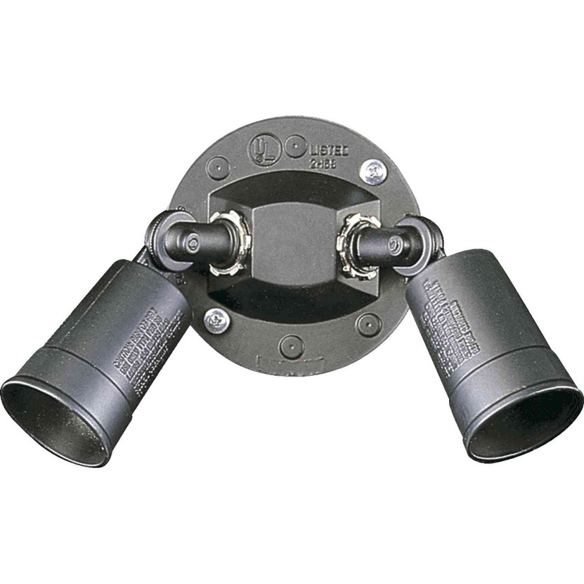 Transitional 2 Light Par Holder In Black