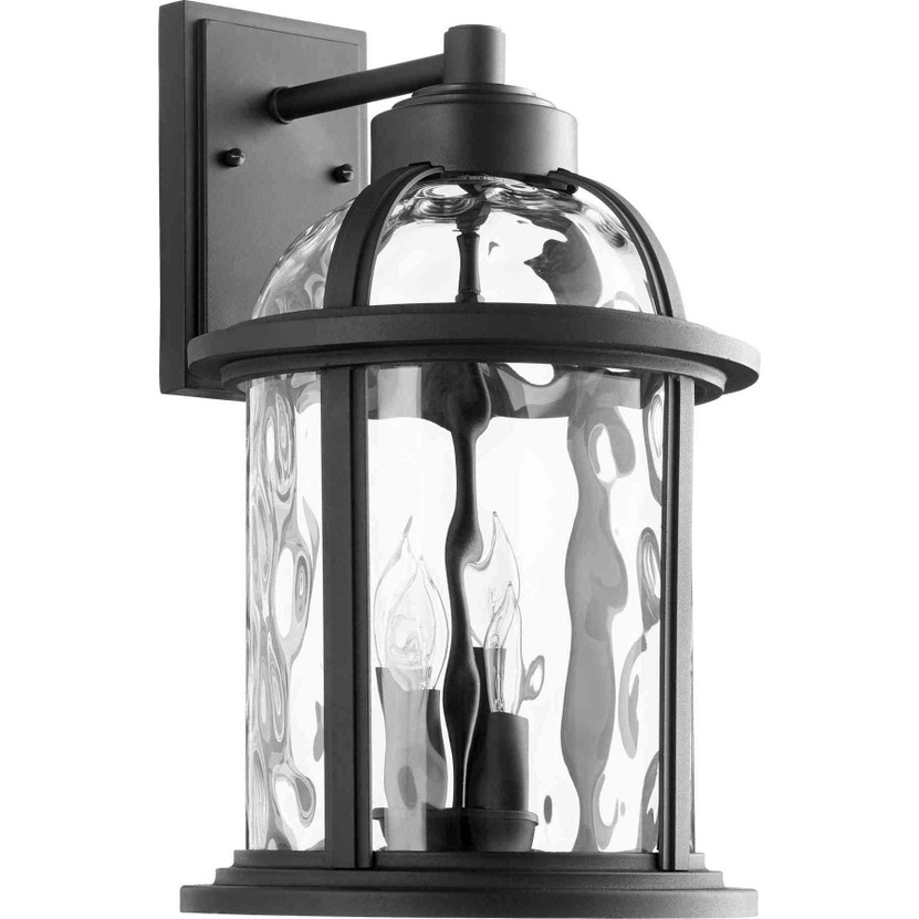 Winston 4 Light Wall Lantern In Noir
