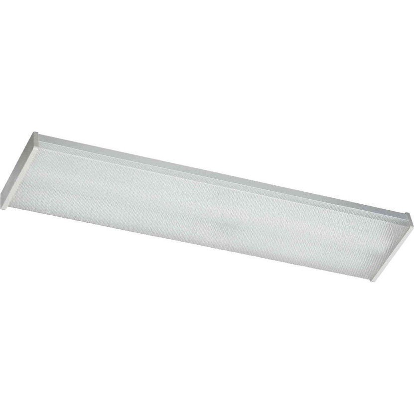 Transitional 4' 2X32W T8 Wrap With Plstc In White