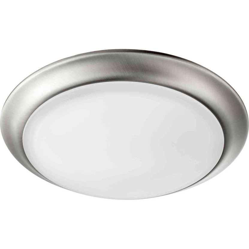 Transitional Led Wet Ceiling Mount 9.5"30W In Satin Nickel
