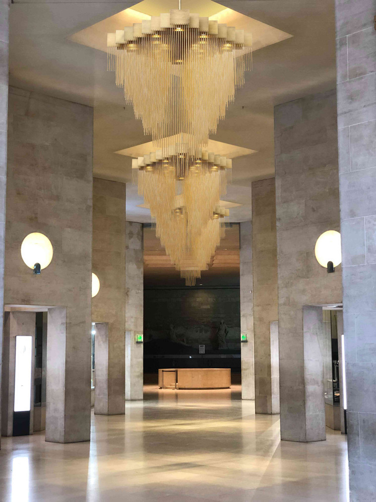 Bloomfield 18 Light Oval LED Gold Chandelier