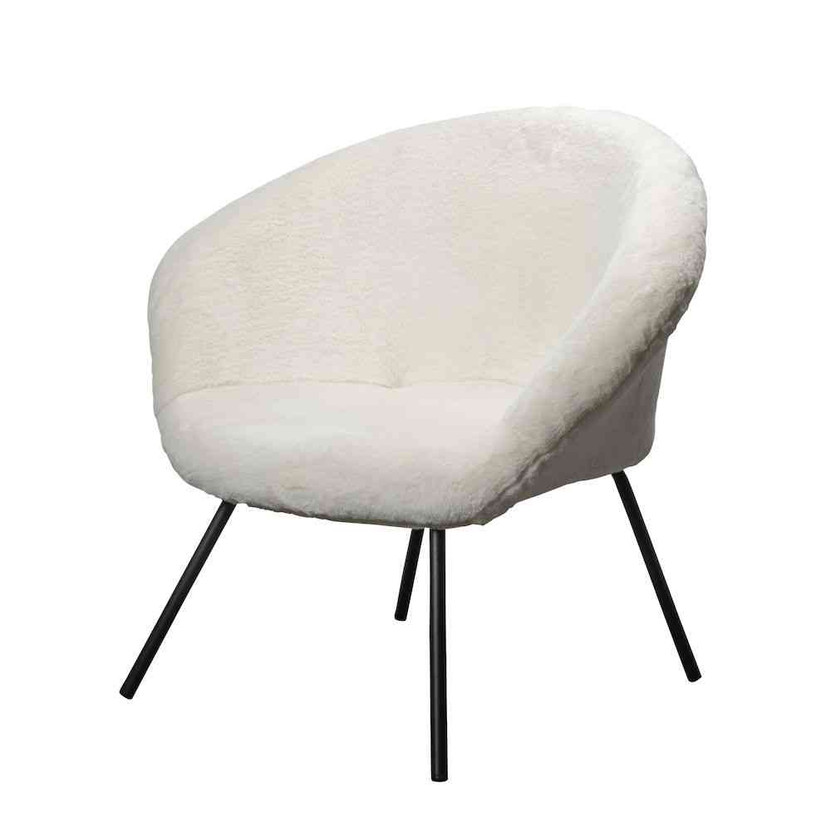 Lounge Chair Theodore - White