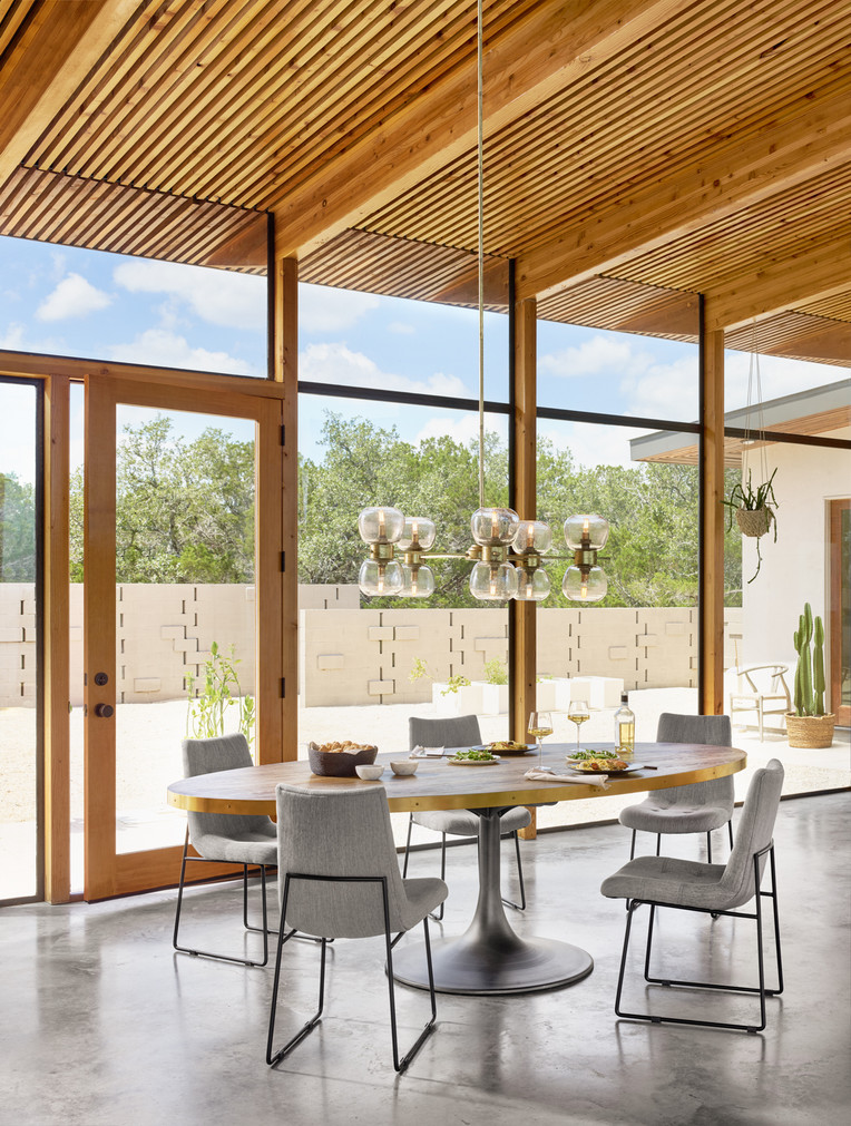 Evans Oval Dining Table 98"