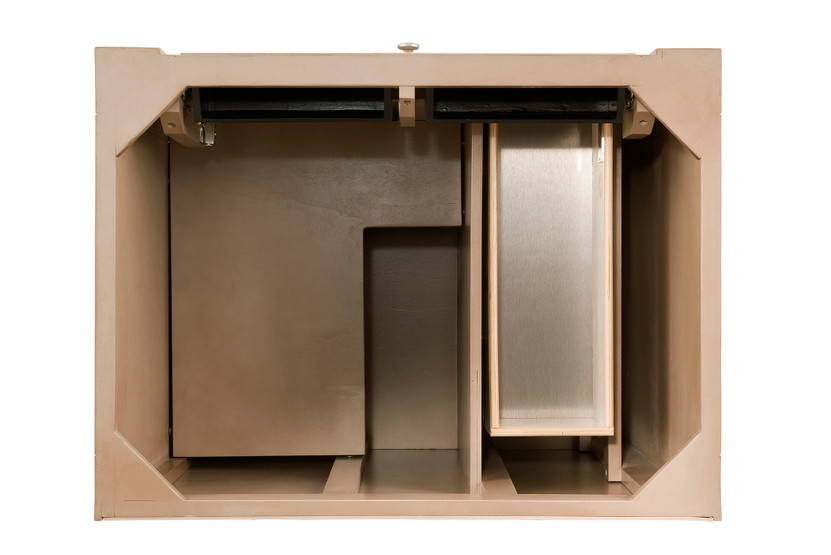 Bristol 30" Single Vanity, Whitewashed Walnut