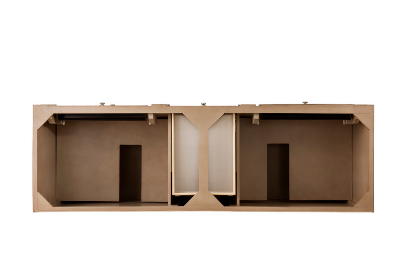 Bristol 72" Double Vanity, Whitewashed Walnut